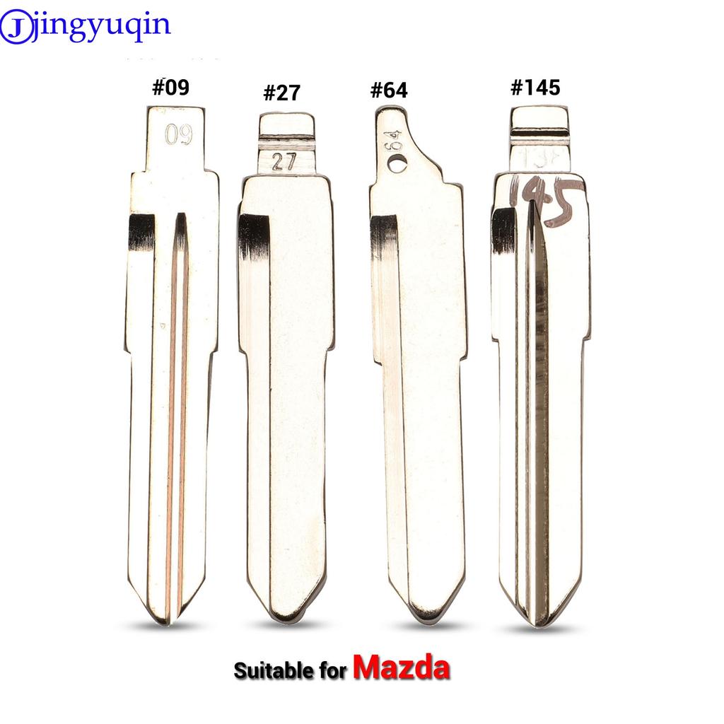 Jingyuqin 10 шт. #09 27 64 № 145 Складной дистанционный ключ-лезвие для Mazda 3 5 6 m6 rx8 mx5 Miata CX-7 CX-9 RX-8 CX-9 KD ключ пустой заменить