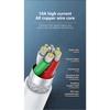 Кабель USB Type C 120 Вт 10 А, провод для быстрой зарядки, мобильный телефон USB для Huawei P30 Xiaomi Realme Samsung Poco x6, кабель USB C для передачи данных