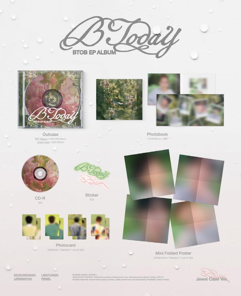 BTOB BTODAY EP Album 2 pieces set (Set)