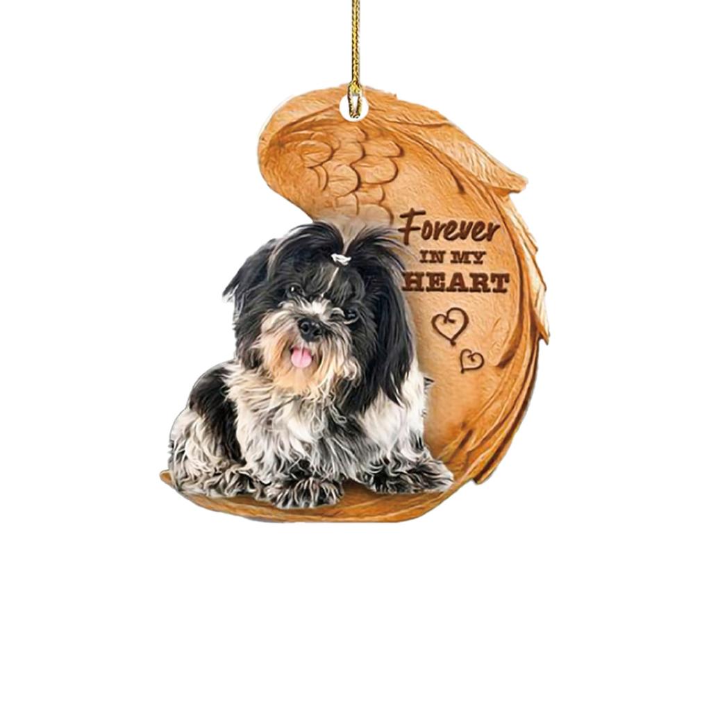 Акриловые подвесные украшения для собак, автомобильные аксессуары, украшение интерьера, креативный милый автомобильный кулон, подвеска