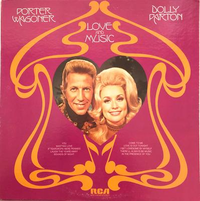 LP Пластинка PORTER WAGONER & DOLLY PARTON - Love And Music APL10248 RCA VICTOR 1973 US Кантри/Фолк Б/У