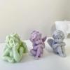 3D Little Angel Candle Silicone Mold Diy Handmade Cute Girl Angel Soap Plaster Crafts Decorative Resin Make Molud Party Gifts