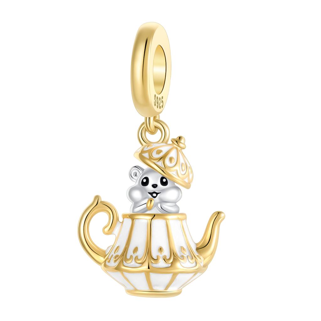 Серия Gold DIY Шармы Бусина Оригинальная Медь Инкрустированная Цирконием Подвески Солнце Насекомое Подходят для Браслета Ювелирный Подарок Маркировка