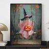 Halloween diamond painting kit cute ghost on swing with pumpkin handmade diy painting home decoration painting