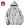 MINISO Men's Trendy Heavyweight Hooded Sweatshirt