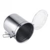 Airtight Stainless Steel Jar Canister Coffee Flour Sugar Tea Container Holder