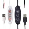 Сенсорная настольная светодиодная лампа USB с регулировкой цвета и голосовым пультом дистанционного управления