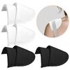 4 Pair Shoulder Pads No-Sewing Required Sponge Pad For Blazer Clothes DIY Sewing