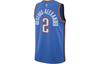 Nike Мужская майка Nike Dri-FIT NBA Swingman Oklahoma City Thunder Иконная версия 2022/23 Синяя DN2016-403