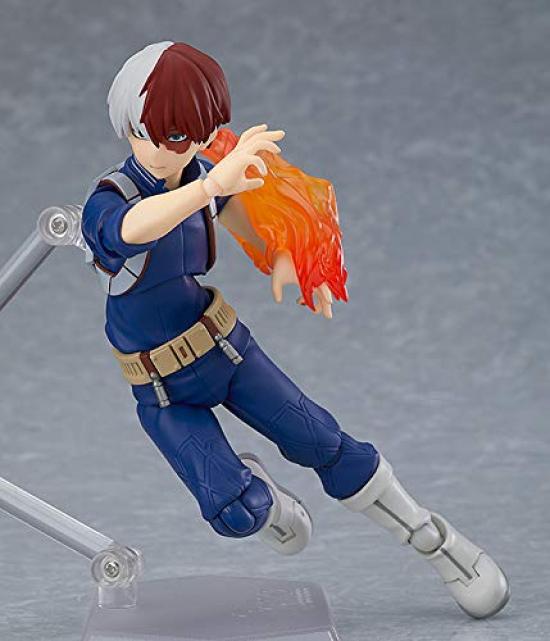 Max Factory Figma Моя геройская академия Шото Тодороки АБС ПВХ Окрашенная Подвижная фигурка Без масштаба и