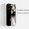 Супер крутой Тодзи Фусигуро классический аниме Чехол для телефона Для iPhone 17 16 e 15 14 13 12 Plus Mini Pro Max Мягкий черный Ударопрочный Чехол
