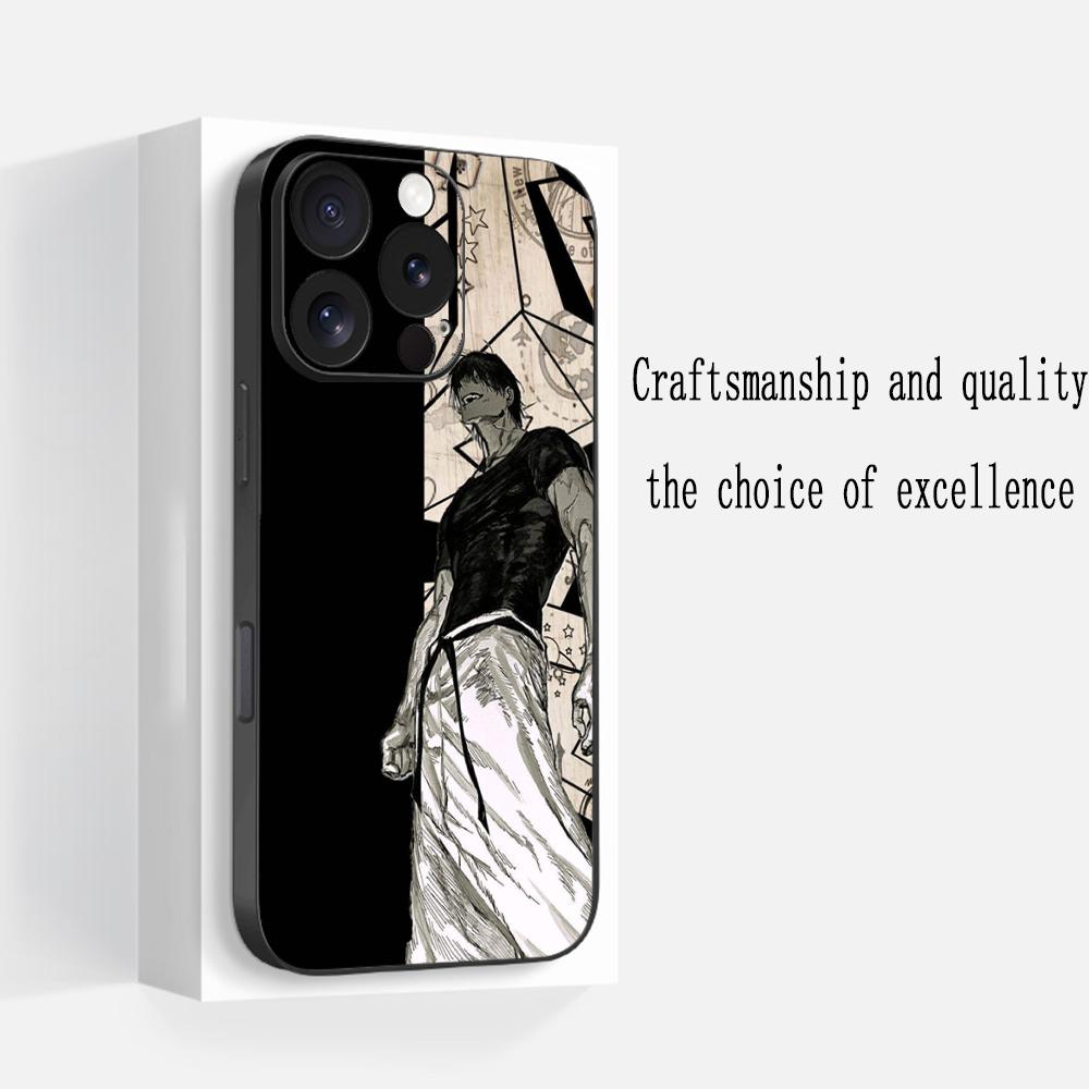 Супер крутой Тодзи Фусигуро классический аниме Чехол для телефона Для iPhone 17 16 e 15 14 13 12 Plus Mini Pro Max Мягкий черный Ударопрочный Чехол