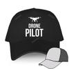 Men Original Leisure Hat Hip Hop Sport Bonnet Snapback DRONE PILOT Fashion Graphic Print Baseball Cap Teens Female Popular Hats