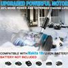 Winter Cordless Electric Snow Blower Adjustable Handle Snow Shovel Patio Deck Driveway Snow Cleaning Machine
