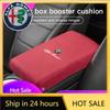Car Stickers For Alfa Romeo Car Armrest Mat Memory Foam Arm Rest Cushion Accessories For Alfa Romeo Giulia Stelvio Giulietta 156