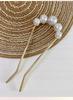 French pearl hair SLIDE wedding headdress pearl hair ornament