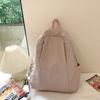 Рюкзак большой емкости для девочек, однотонный школьный рюкзак для студентов, женский дорожный рюкзак