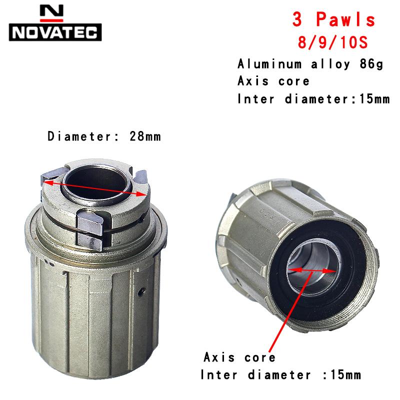 NOVATEC-Корпус кассеты из алюминиевого сплава, Задняя втулка, Freehub Wheel, XD, XDR, AL7075, 4 пары, 11, 12 скоростей, D792SB, D772SB, D412SB