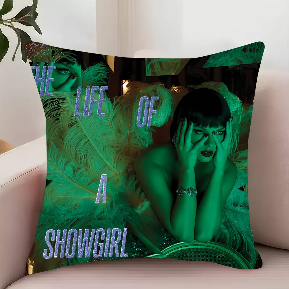 The L-Life of a Showgirl Singer Pillow Case Decor Protective Covers Comfortable soft for Sofa Living Room Home office
