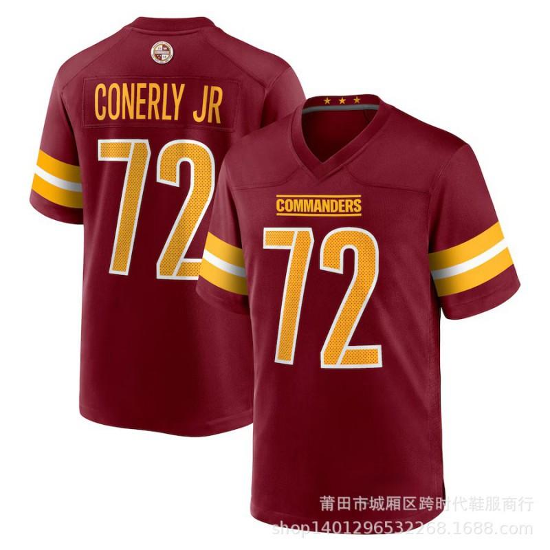NFL Commander Daniels Embroidered Jersey Men Women Kids Sports Team Uniform