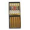 Castle Enterprise Japanese Souvenir Handmade Sengoku Warlord Bamboo Chopsticks (Pack of 5)