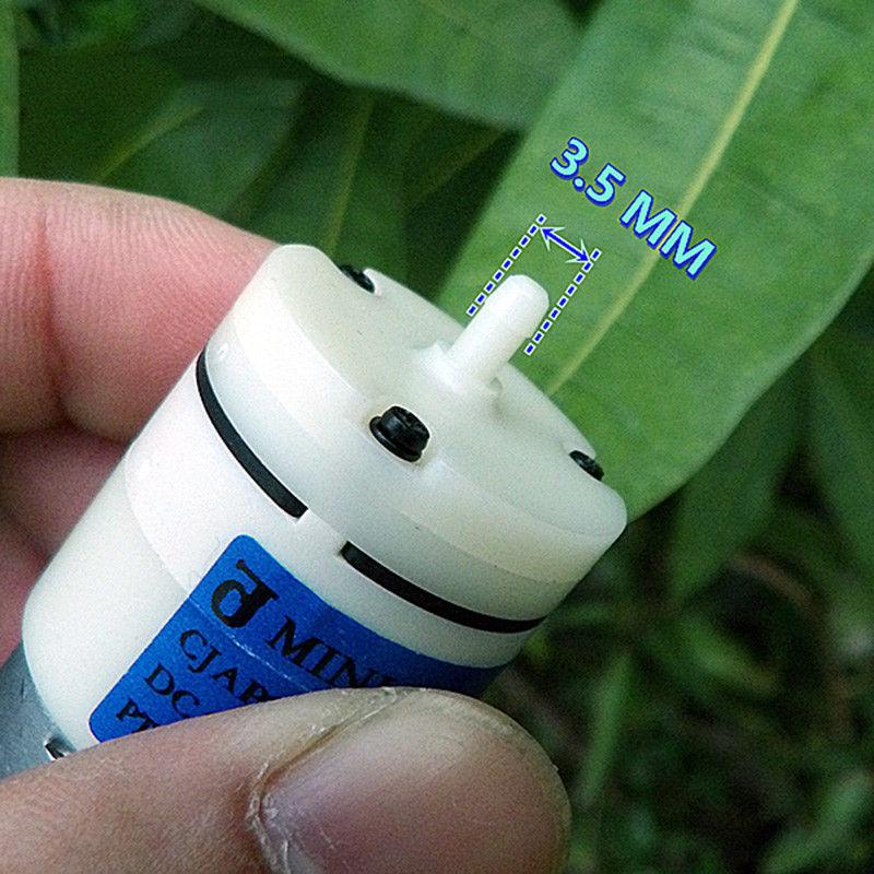 DC 5V-12V 6V 9V аквариум DIY мини Mute 370 двигатель воздушный насос кислородный насос