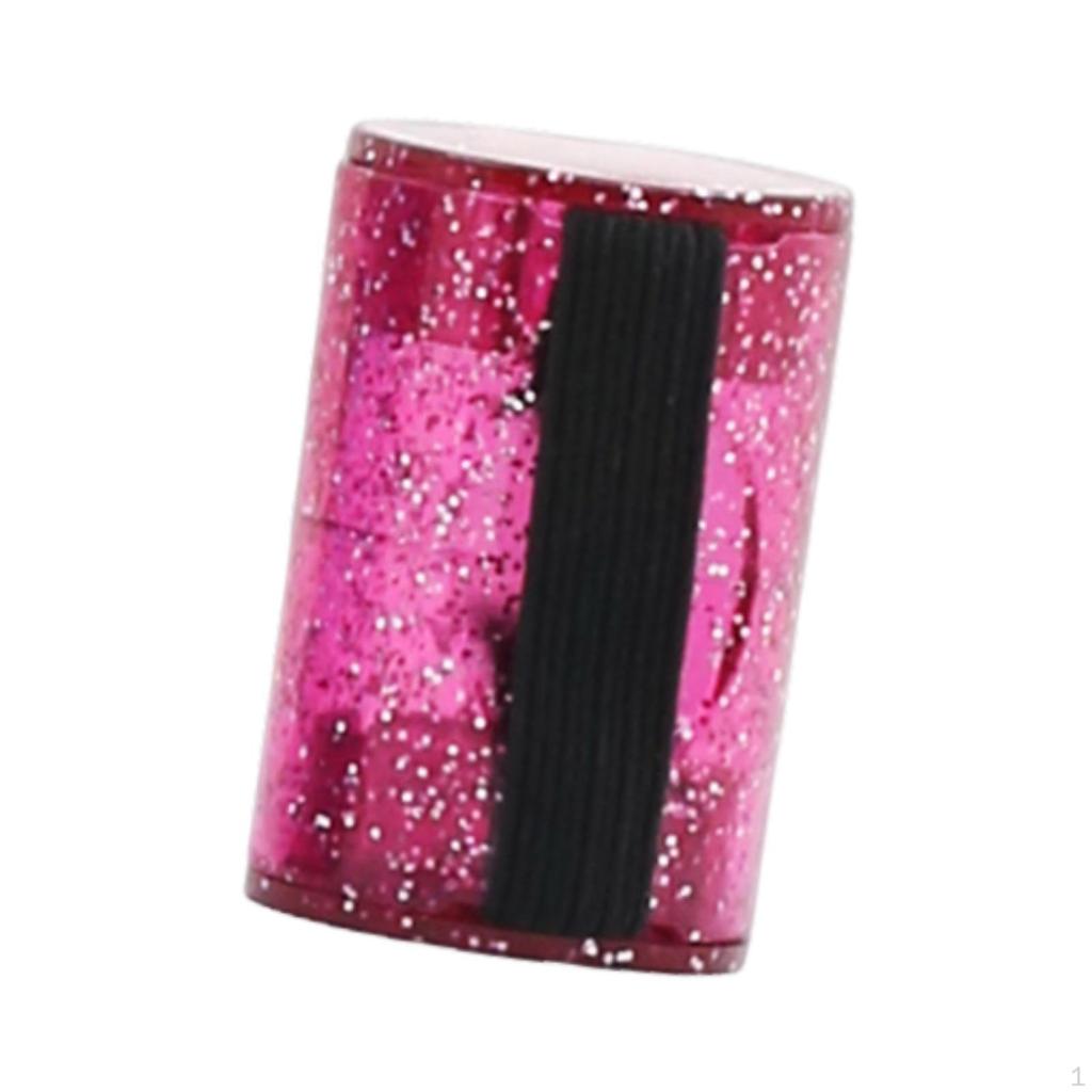 Компактная и ритмичная гитарная трещотка для пальцев с эластичным ремешком, идеально подходит для банджо, акустической гитары.