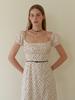 Leobeumimonseuteo The Rose Princess Neck Long Dress_Wh