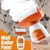 Wall Repair Roller Paint White Water Based Latex Paint Color Roller Large Roller Brush Repair Paint Wall Repair Tool for Tile