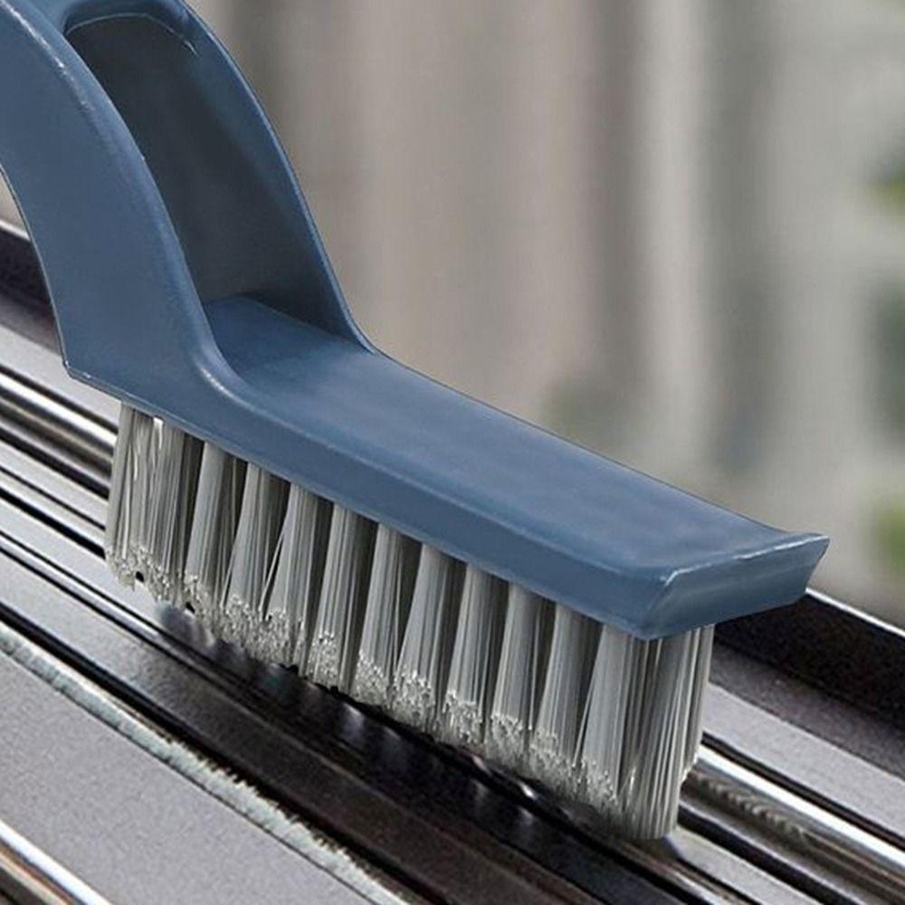 2Pcs Hard Bristle Crevice Cleaning Brush Plastic Tile Gap Brush Floor Seam Brush Kitchen Gadgets