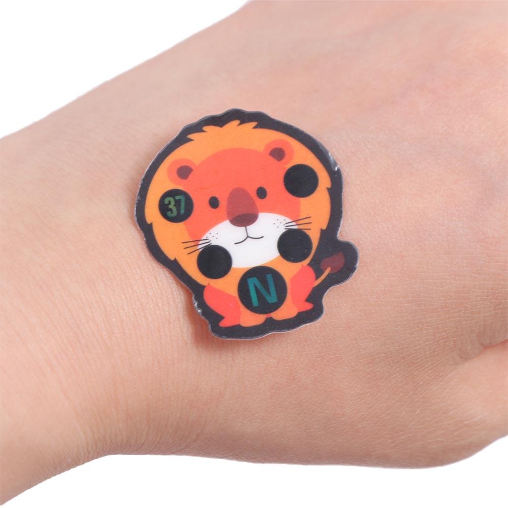 Cute Animal Fever Detection Head Kids Thermometer Temperature Test Thermometers Forehead Sticker