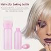 120 мл Бутылки-аппликаторы для краски для волос Пластиковая многоразовая бутылка Разноцветная бутылка для окрашивания Расческа-кисть Инструмент для укладки Инструменты для окрашивания волос