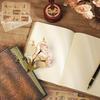 Ретро-блокнот 8 стилей классические записные книжки креативные с дизайном медного замка дорожные дневники справочники персонализированные подарки