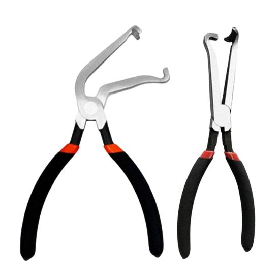 1/2Pcs Electrical Disconnect Pliers Fuel Line Pliers with Anti-Slip Handle Multipurpose Fuel Line Disconnect Tool Set