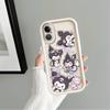 Sanrio My Melody Kuromi Soft Shell Case for iPhone 13 12 11 Pro Max 16e 15 16 14 Plus 17 Air XS Max XR