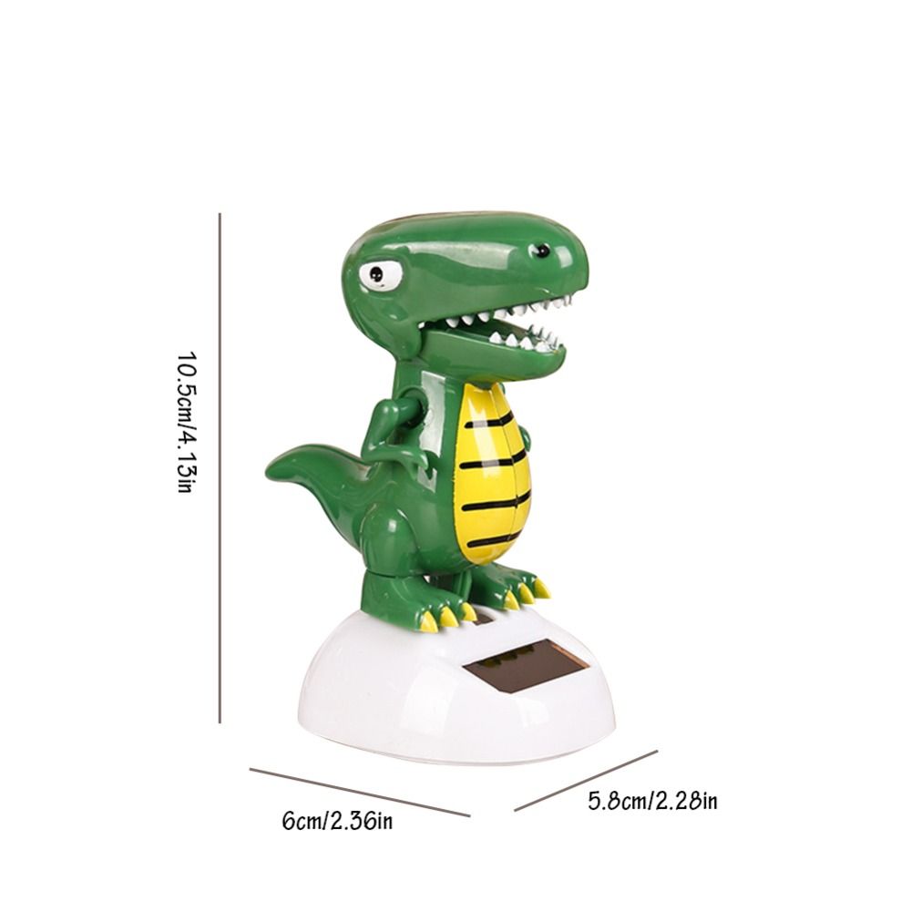 Toys Shaking Head Dinosaur Solar Dinosaur Figure Dinosaur Car Ornaments Car Dashboard Decor