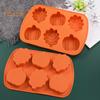 Halloween Baking Mold Pumpkin Spider Owl Skull Shape Non-stick Dishwasher Safe Chocolate Candy Cake Jelly Mold Kitchen Gadgets