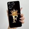 Для Tecno Pova 7 Pro Ultra 5G Чехол Роскошная Корона Буква Силиконовый Мягкий Чехол для Телефона Для Tecno Pova7 Pro Ultra Ударопрочные Задние Крышки