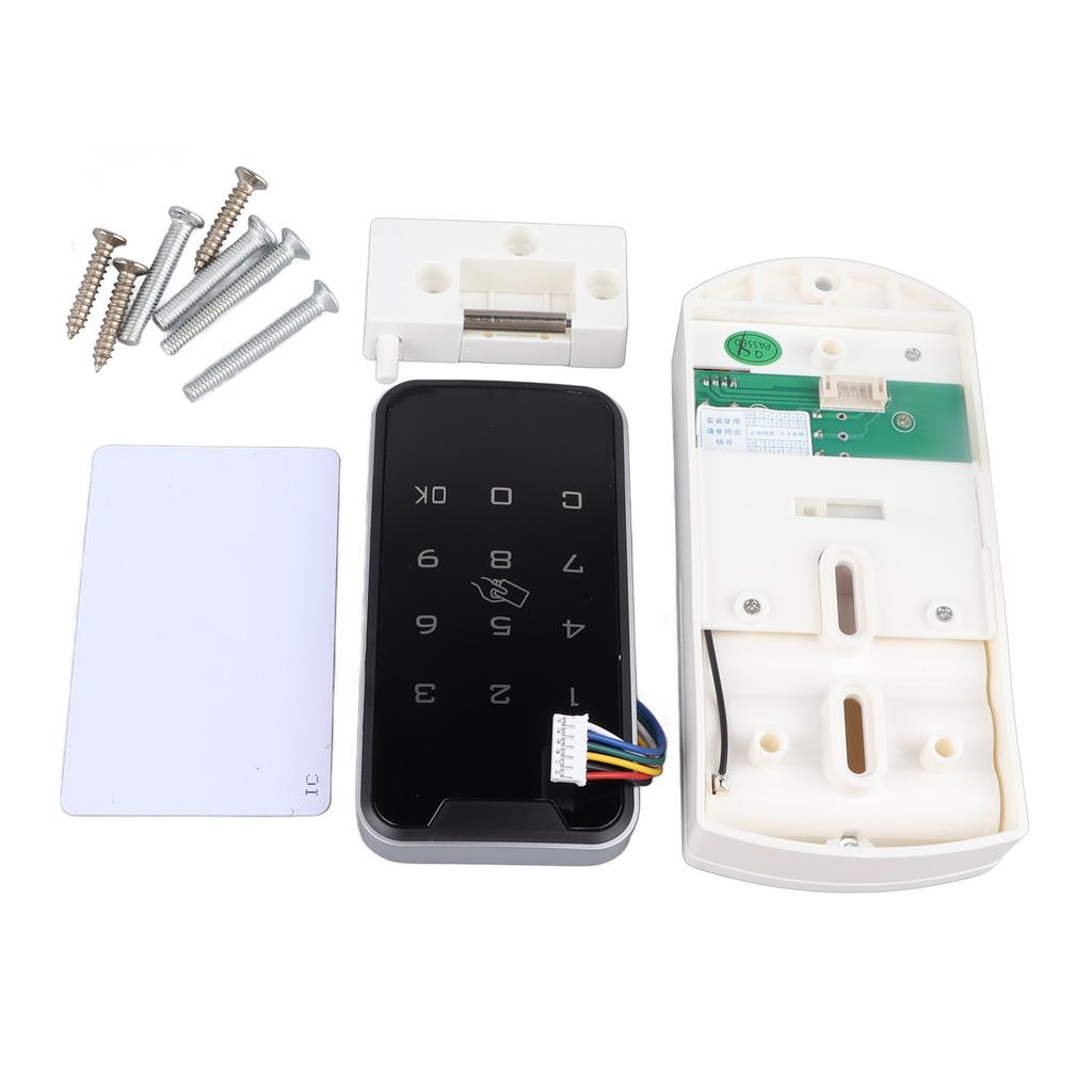 Smart Door Lock Intelligent Digital Password Door Lock Support IC Card for Bathroom Lockers
