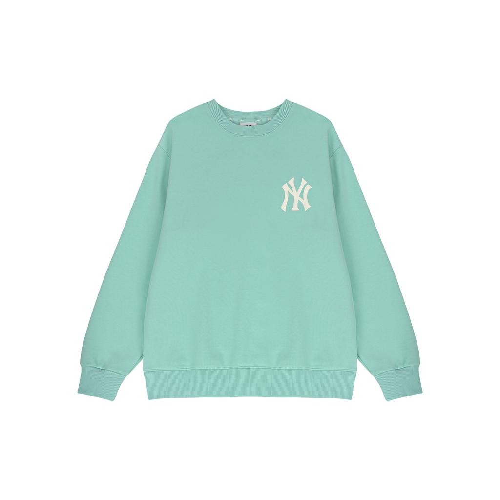 Новые толстовки MLB New York Yankees Унисекс Светло-мятный 3AMTEC314-50MTL