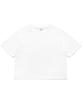 C WEAR BY THE GENIUS Мужская укороченная футболка Белая