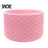 Tumbler Accessories for Travel Silicone Cup Boot, Fish Scale Pattern Decor, Soft Elastic Water Bottle Colorful Base Protective Sleeve,