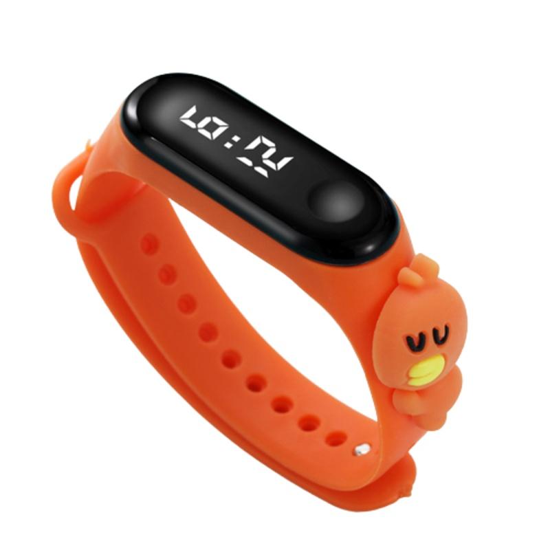 Disney Pokemon Pikachu Kids Led Watch Touch Screen Silicone Strap Waterproof School Gift