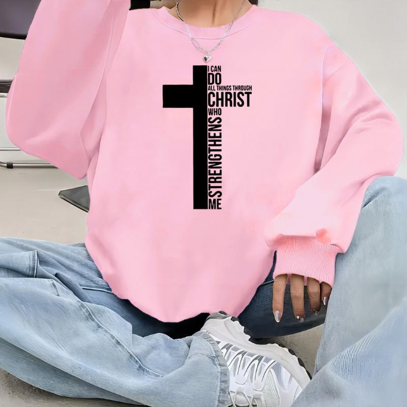 Women's Inspirational Cross Crew Sweatshirt