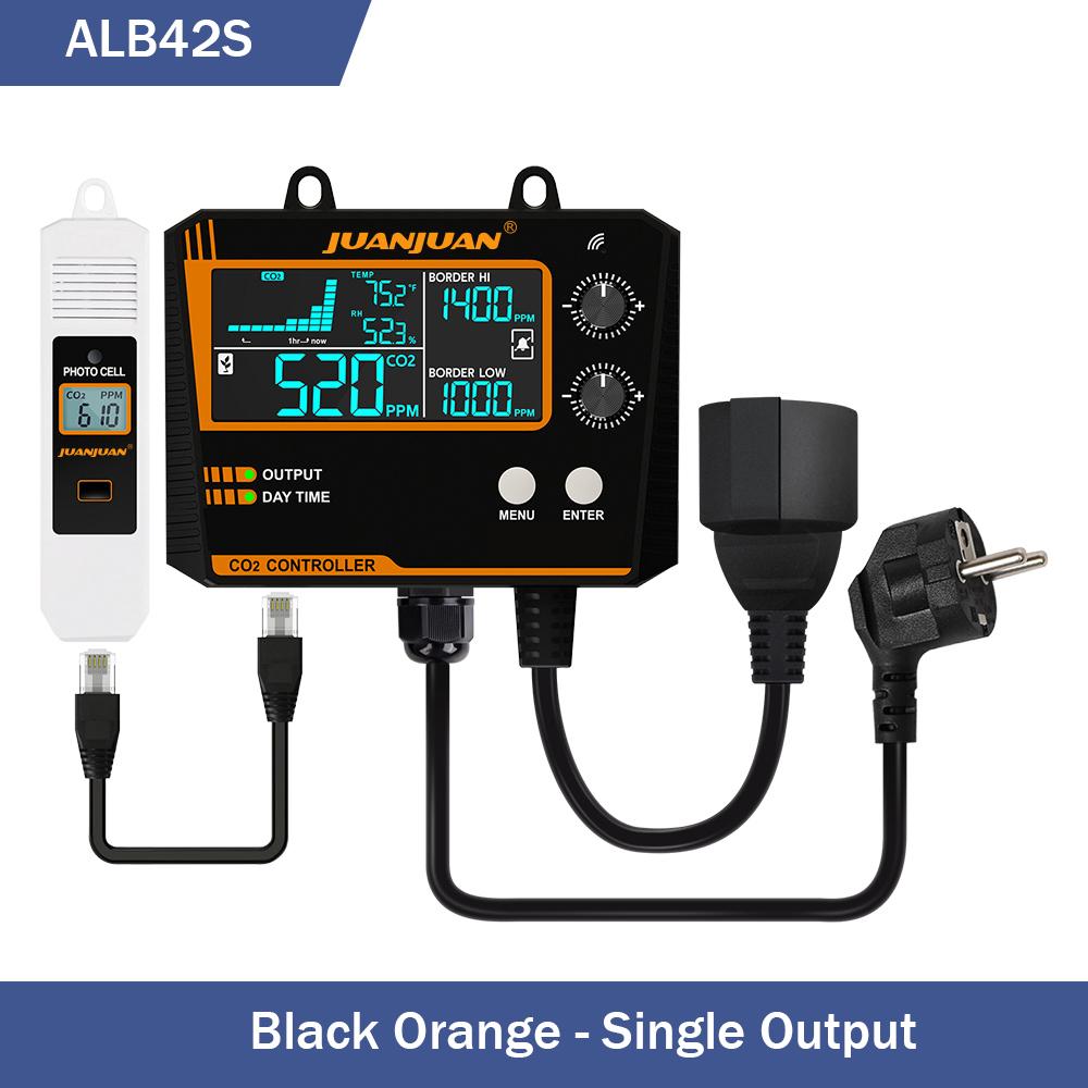 CO2 Detector for Greenhouse CO2 Monitor Controller LCD Digital Carbon Dioxide Controller CO2 Concentration Tester NDIR Sensor