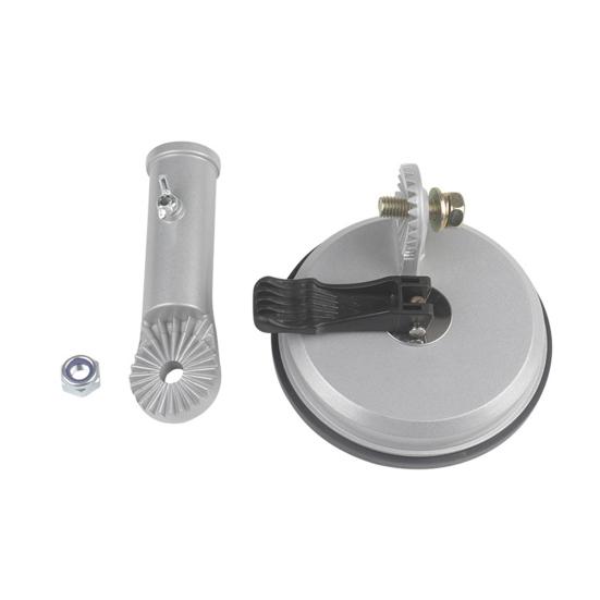 Крепление для флага автофургона, основание для флагштока автофургона, установка без повреждений, крепление для флагштока из алюминиевого сплава, универсальное основание для флагштока на открытом воздухе