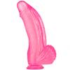 Spuer Bigger Realistic Dildos Penis with Suction Cup Adult Sexy Toys for Woman Men Vagina Anal Massage Stimulator