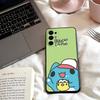 Cute B-Bugcat Capoo Phone Case For Samsung S25,24,23,22,30,21,10,9,Ultra,Plus,Lite,FE,4,5 G Soft Black Case