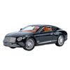 1/24 Bentley Continental GT Модель автомобиля Литой игрушечный автомобиль Коллекционные игрушечные машинки с инерционным механизмом со звуком и светом