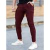 Новые мужские узкие однотонные брюки в стиле business casual Европейский и американский стиль Узкие брюки Универсальные Эластичные Дышащие